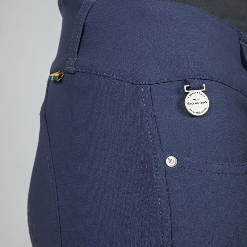 Back On Track Julia Ridebukse Knee Grip Navy