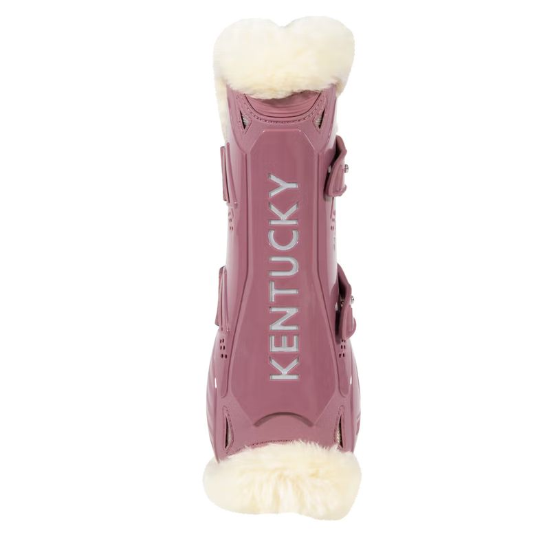 Kentucky Vegan Sheepskin Tendon Boots Bamboo Elastic