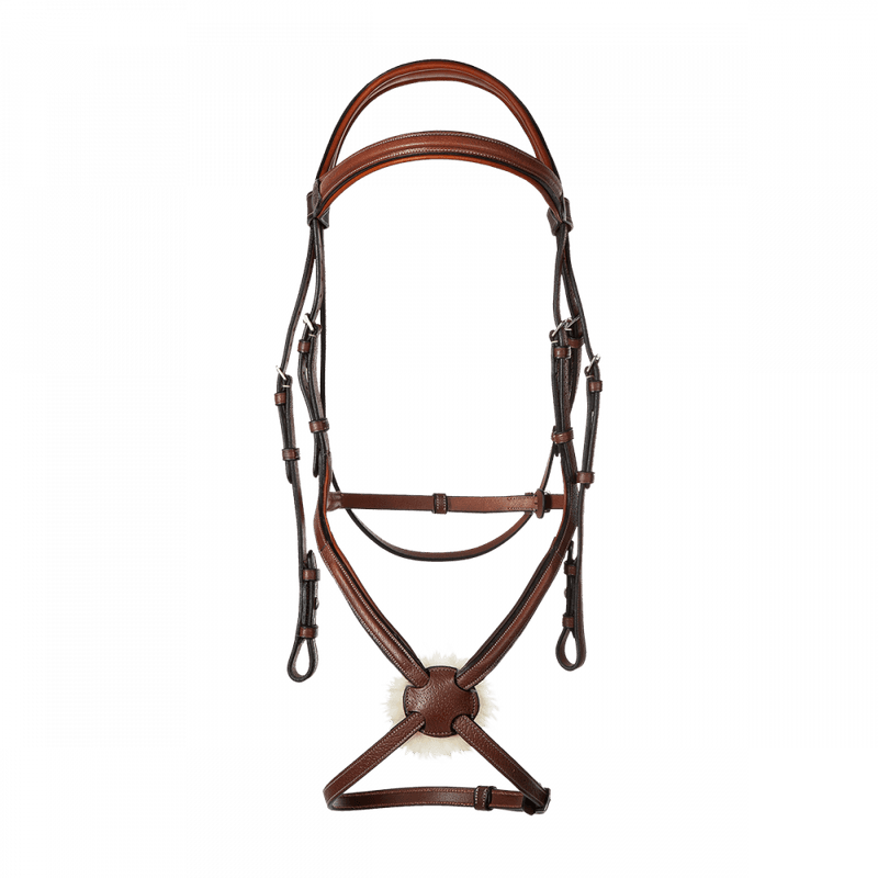 Butet Raised figure 8 sports noseband bridle
