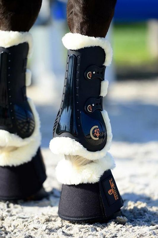 Kentucky Sheepskin Overreach Boots