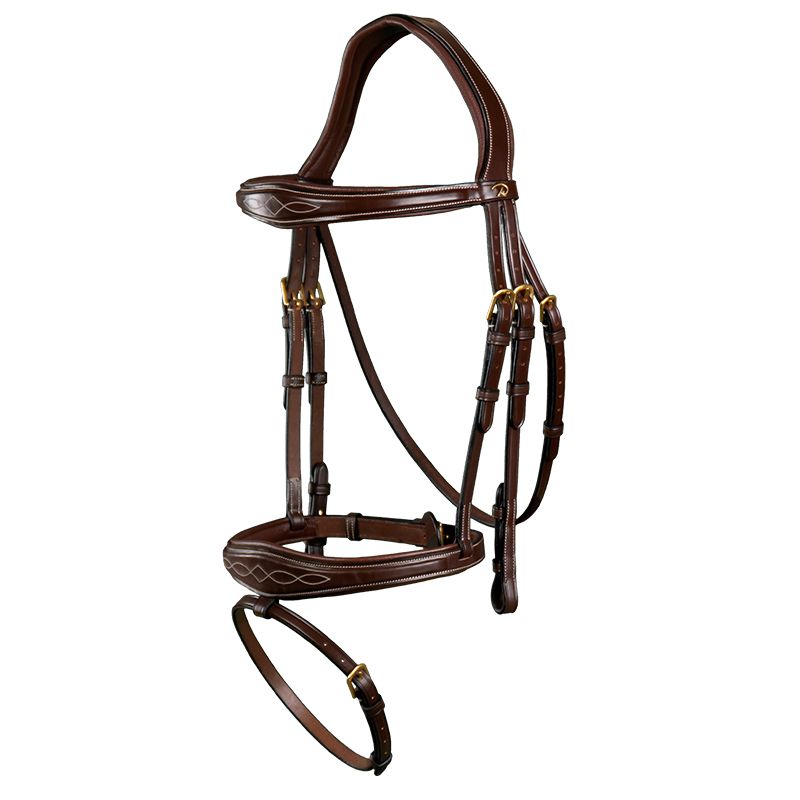 Dyon Anatomic Flash Noseband Bridle D Collection