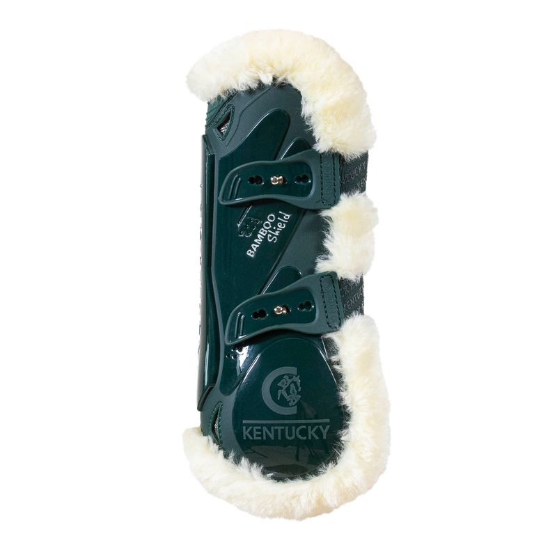 Kentucky Vegan Sheepskin Tendon Boots Bamboo Elastic