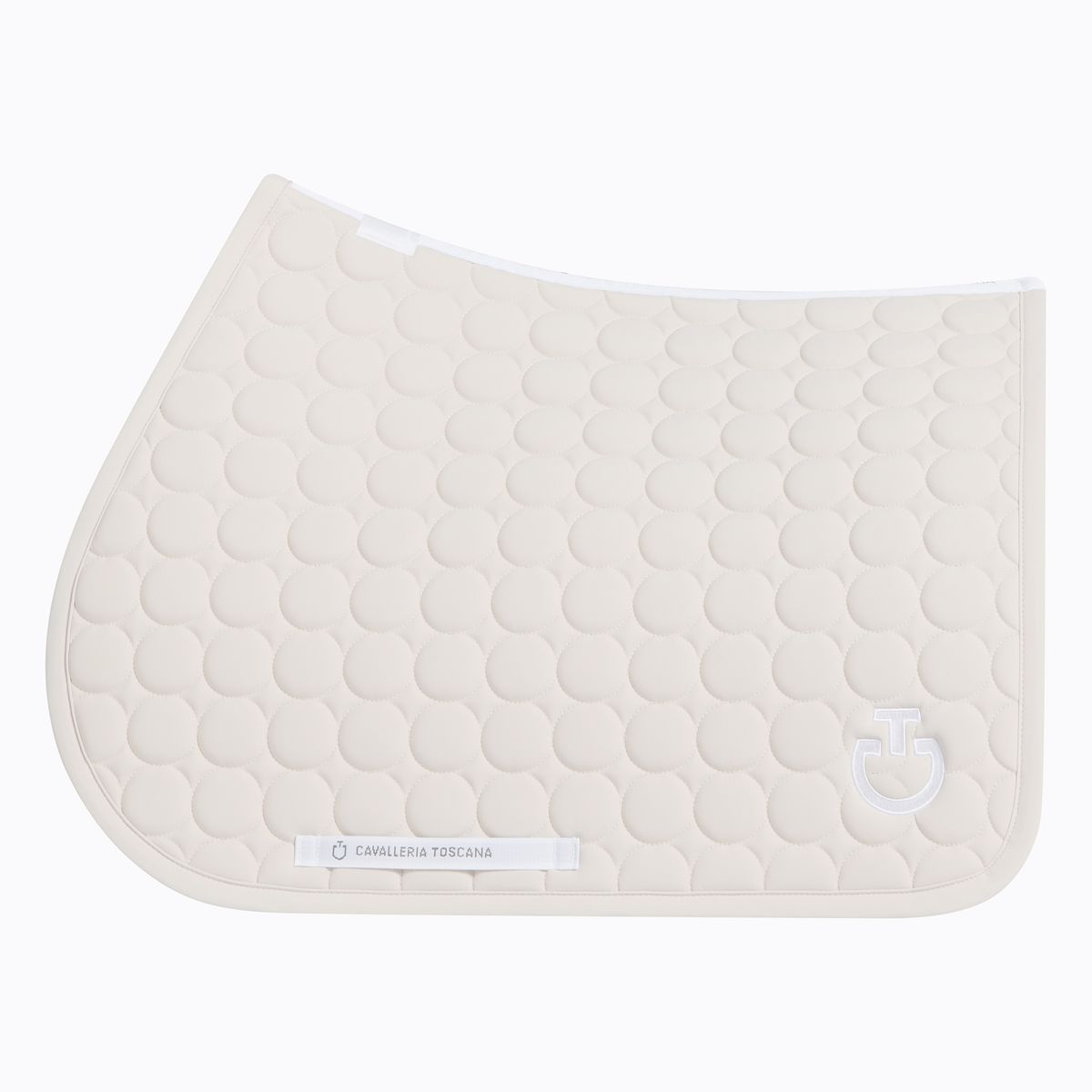 Cavalleria Toscana Jumping Saddle Pad with Circular Quilting 