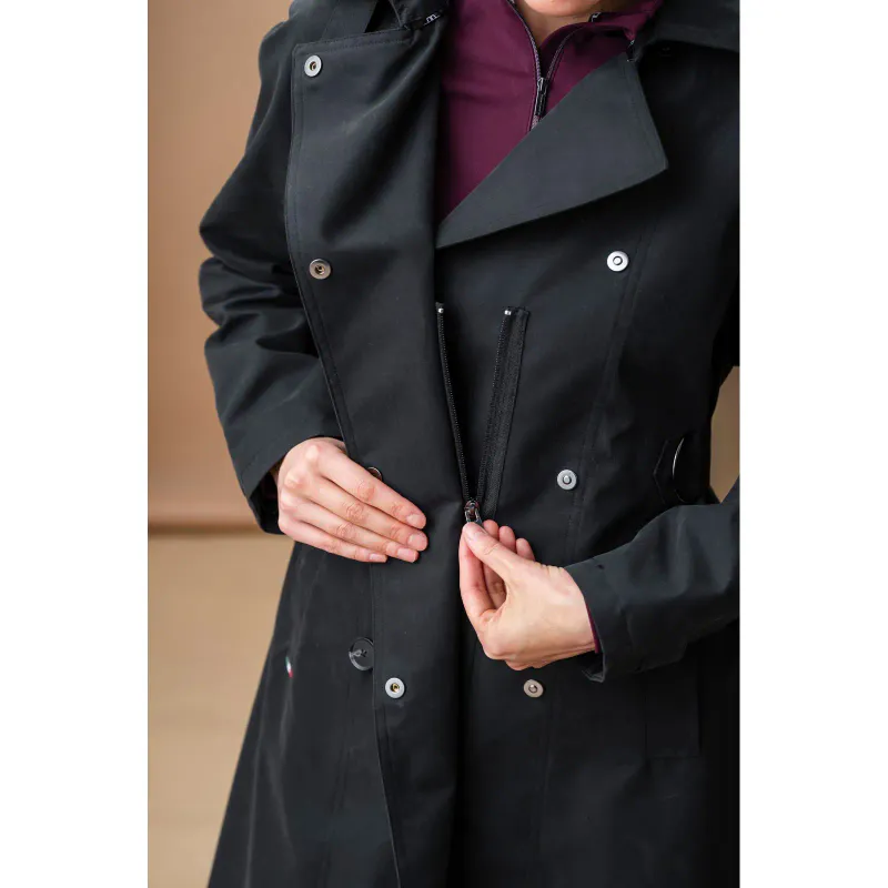  Alessandro Albanese Women's Isabella Riding Trench Coat - Sand