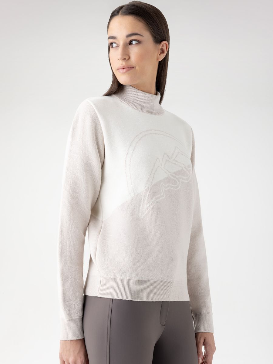 EQUILINE EPLIC Mock Neck Sweater