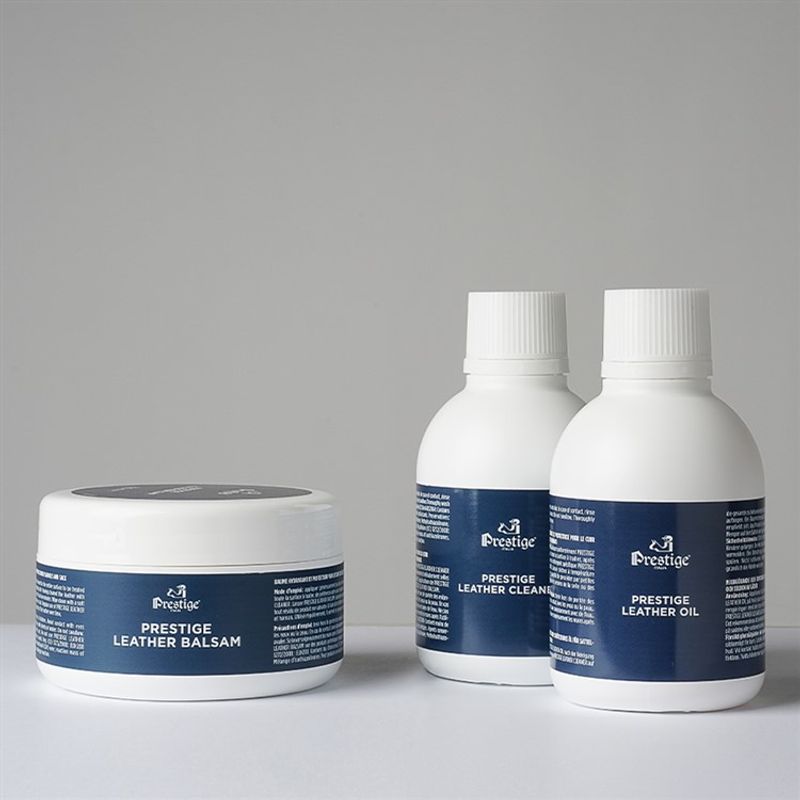Prestige pleie sett (cleaner+balm+oil)