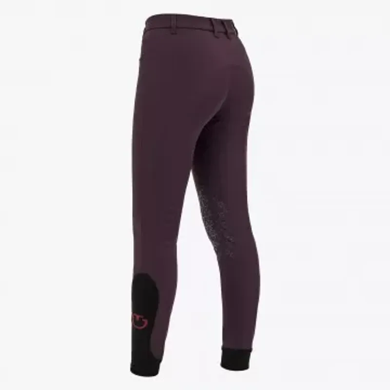Cavalleria Toscana Girls Color Grip Breeches - plum