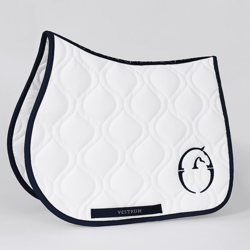 Vestrum Capville Saddle Pad Optical White, SPRANG / DRESSUR