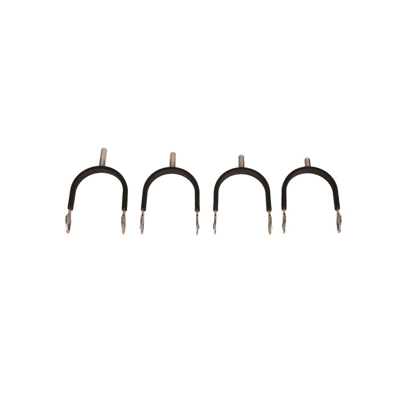 Spurs Stainless Steel with Rubber - Rounded