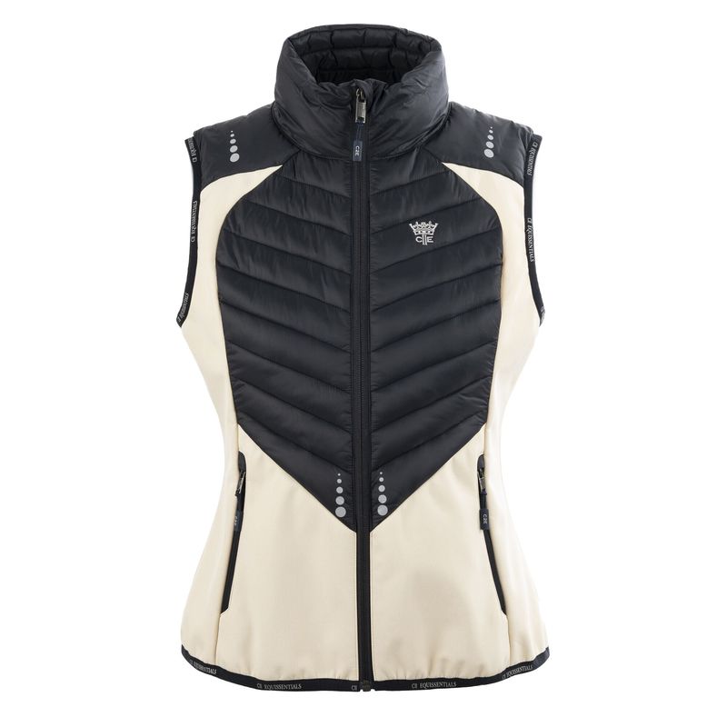 GREEN PARK Ladies Ladies Hybrid Bodywarmer Spring Crocus - Beige