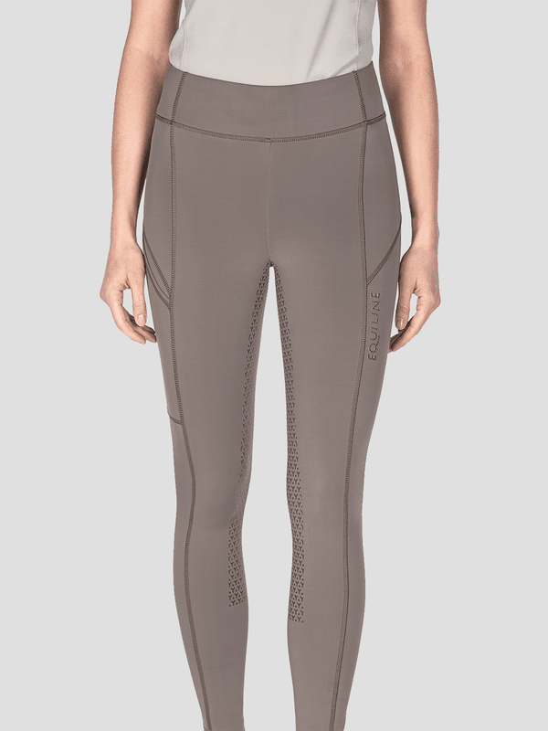 EDODIEF WOMENS FULL GRIP RIDING LEGGINGS DEEP SAND