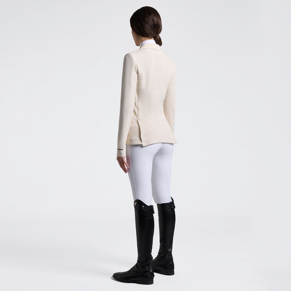 Cavalleria Toscana Women's Competition jacket with zip with inserts in technical mesh - Brich