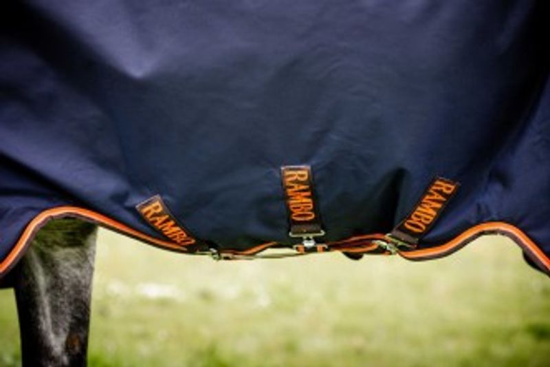 Rambo Original With Leg Arches Regndekken 100g Navy/Orange